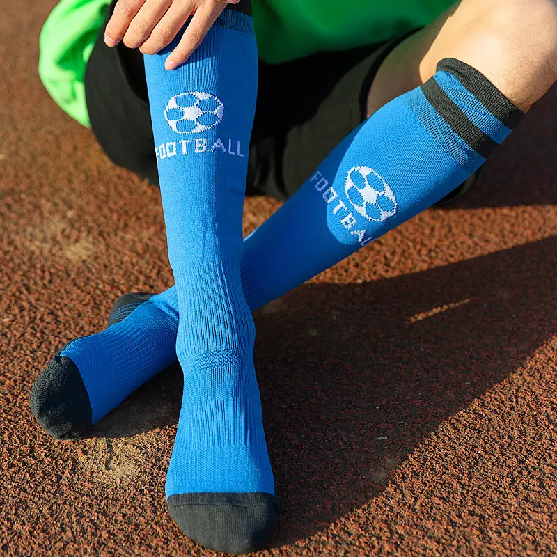 Professional Man Football Socks Breathable Sport Soccer Socks Anti Slip Long Stocking Trusox Outdoor Women Elastic Nylon Socks