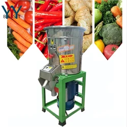 500kg/h Stainless Steel Electric Lmitation Manual Vegetable Cutter Automatic Crusher Chopper Shredder for Chopped Peppers 220V