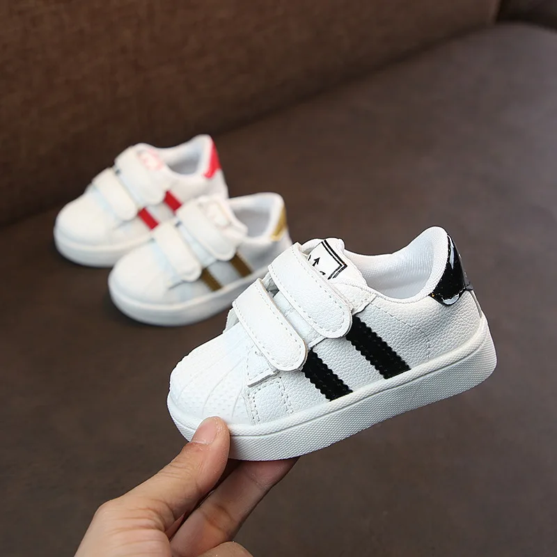 Shell head children's shoes girls sneakers children baby shoes casual little white shoes boys low-top sneakers