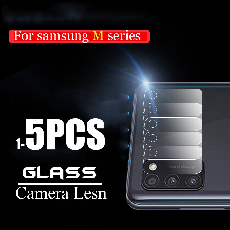 1-5 Pcs Camera Len Veiligheid Glazen Voor Samsung Galaxy M31s M01s M31 M21 M11 M01 M30 M20 Gehard glas Screen Bescherming Film