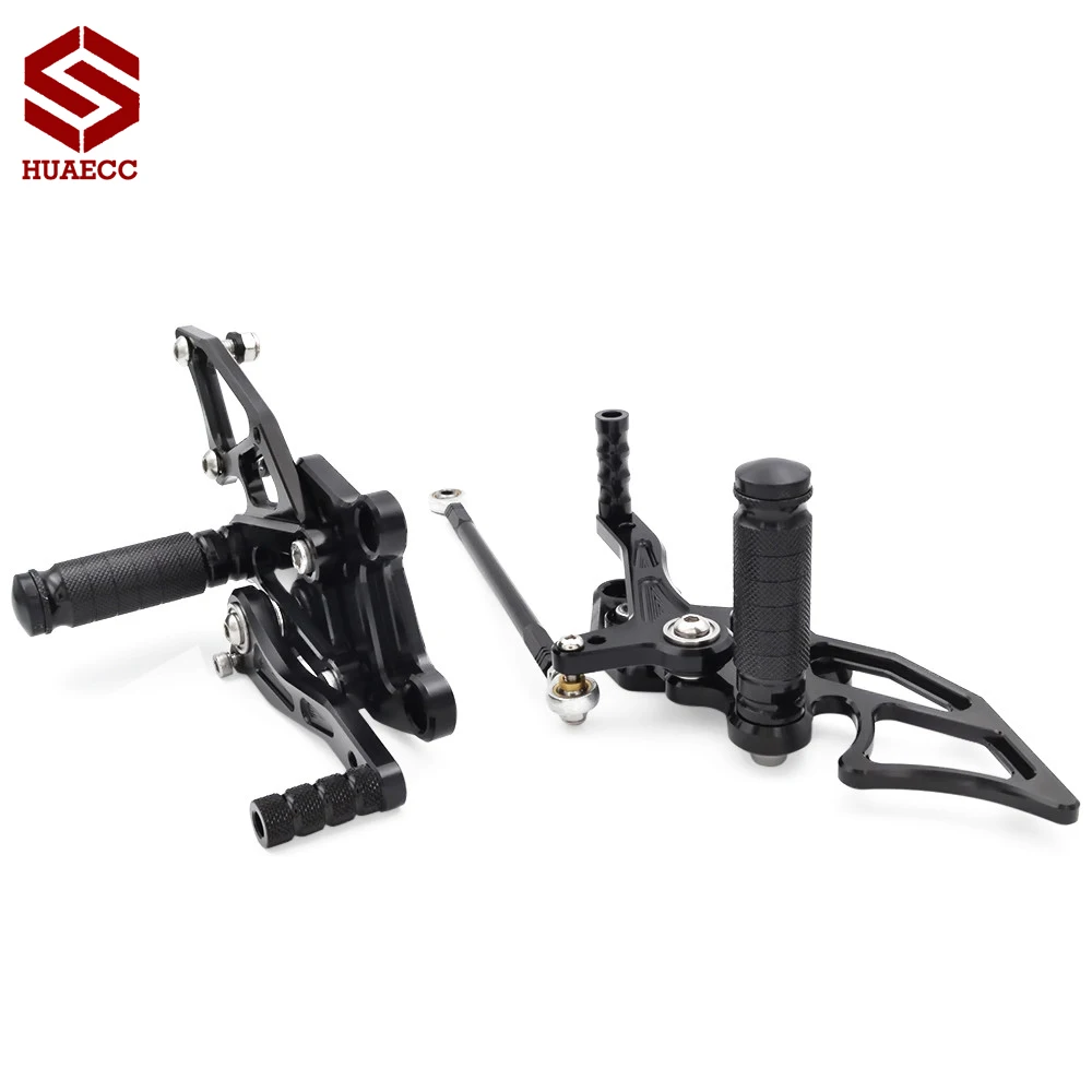 أطقم خلفية للسباق قابلة للتعديل أوتاد راحة للقدمين لدراجة كاواساكي نينجا 300 2013 2014 2015 2016 مجموعات خلفية لدراجة نارية #3