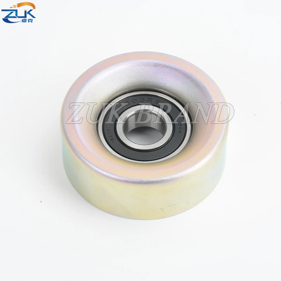 ZUK Engine Belt Tensioner Idler Pulley For HONDA FIT JAZZ GE6 GE8 CITY GM2 2009 2010 2011 2012 2013 2014 OEM:31180-RB0-J01