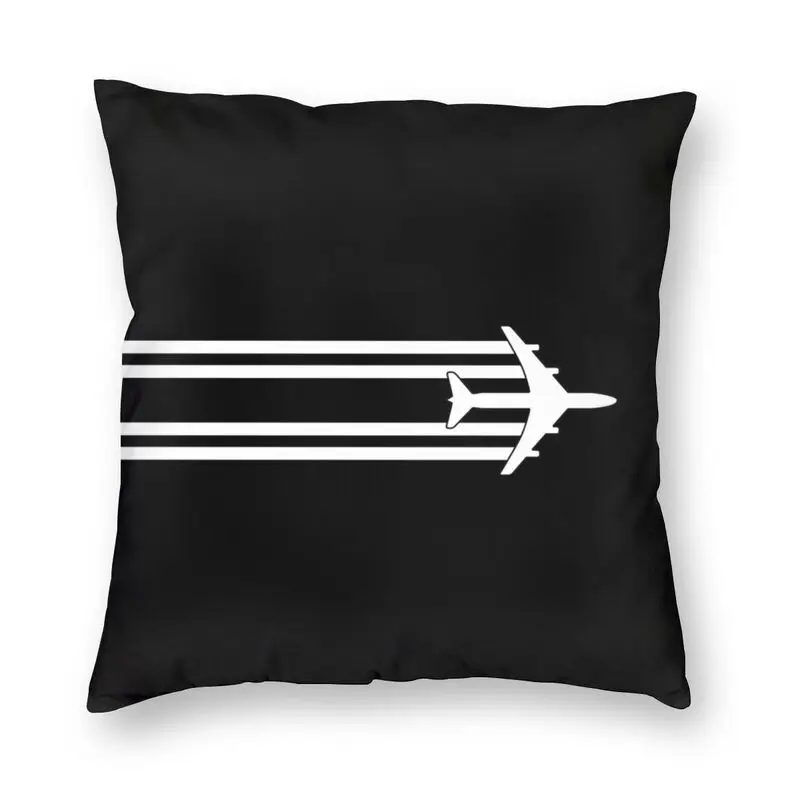 Авиация, самолет химические мультипликационным мотивом домашний декор полета пилот самолета диванные подушки для автомобиля двухсторонняя печать