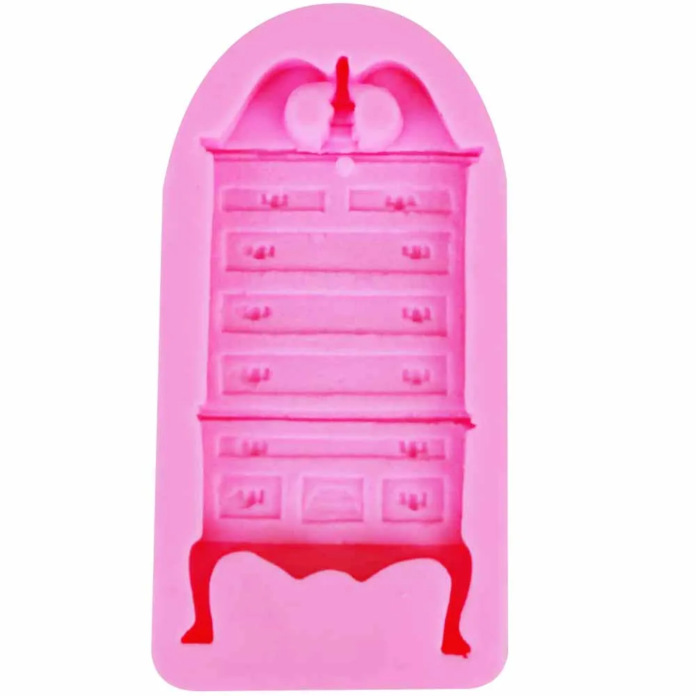 M822 Furniture Cabinet Candle Moulds Soap Mold Kitchen-Baking Resin Silicone Form Home Decoration 3D DIY Clay Craft Wax-Making