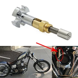Choke Knob Enricher Adjustment for S&S Super E and G B Carburetor For Harley-Davidson Dyna Electra Tour Glide Fatboy Softail