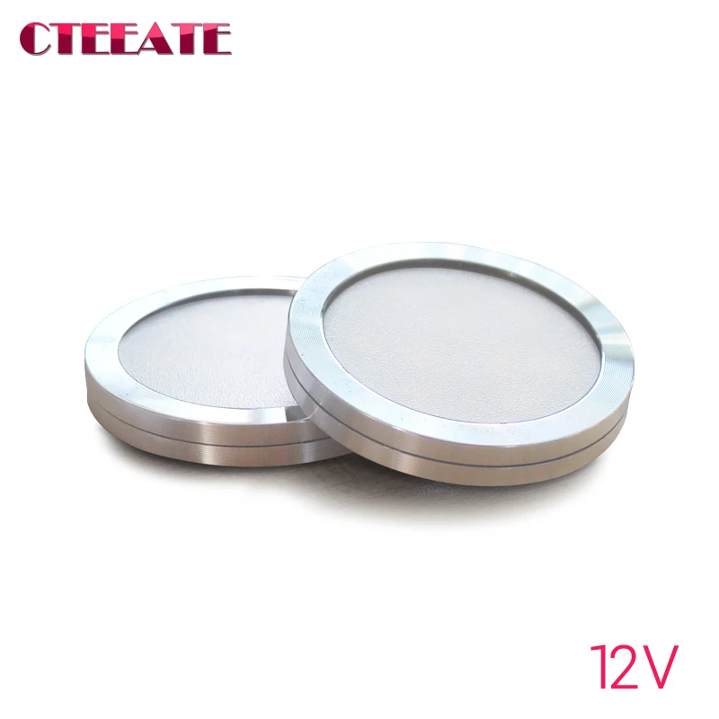 Szafka reflektor domowy ultracienki 9mm prezentacja montowany na powierzchni Panel LED światło DC12V meble kuchenne Mini mały typ Downlight