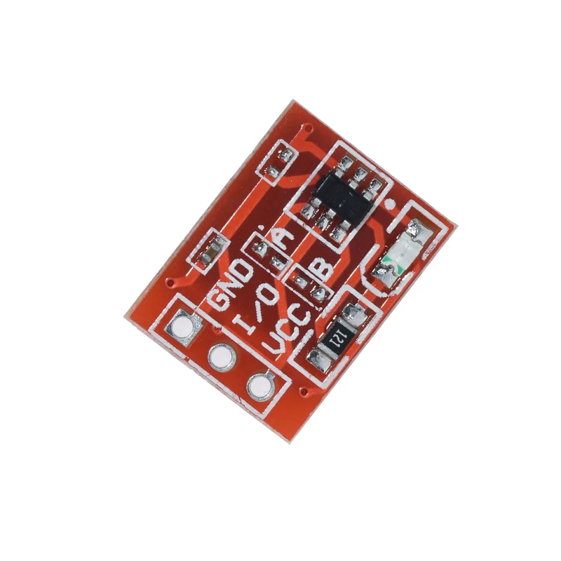 10PCS NEW TTP223 Touch Button Module Capacitor Type Single Channel Self Locking Touch Switch Sensor