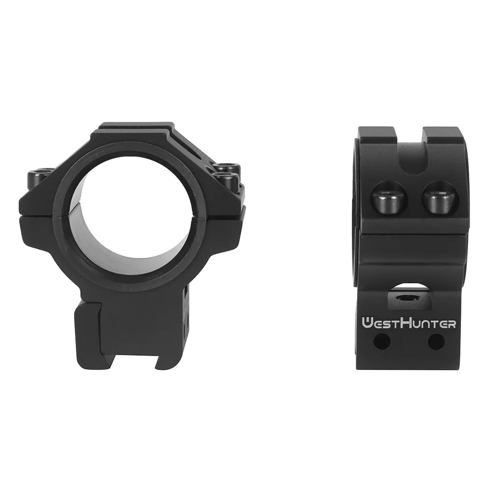 WESTHUNTER 11mm Dovetail / 20mm Picatinny Rail Mount 1inch/30mm Riflescope Ring Hunting Accessories Sight Mount for Shooting