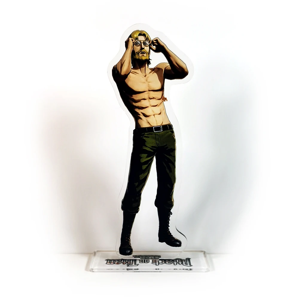 Shingeki no Kyojin Attack on Titan Zeke Jaeger supporto in acrilico figura modello portapiatti cake topper anime