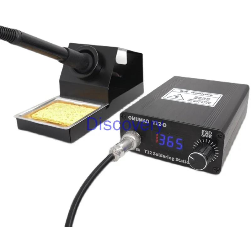 T12 Welding Table Large Power Digital Display Electric Iron Adjustable Constant Temperature Mobile Phone Maintenance Tool