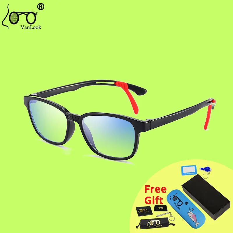 

Anti Blue Light Glasses For Kids TR90 Frame Boys Girls Gaming Screen Protective Glasses Children Optical Eyewear 100%UV400