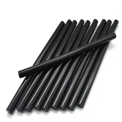 Bastões de cola quente preto, 7mm, para pistola de cola elétrica, álbum de artesanato, acessórios de liga, amassados de carro, remoção sem pintura, reparo diy quente