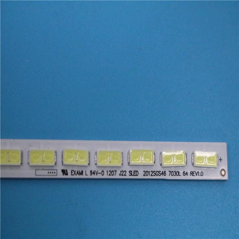 

5pcs570mm LED Backlight Lamp strip 64leds for 46EL300C 46HL150C 46-LEFT LJ64-03495A LTA460HN05 46 inch TV LCD Monitor High light