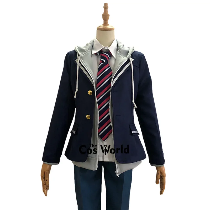 Project Sekai Colorful Stage Feat Vivid BAD SQUAD Shinonome Akito Kamiyama High School Uniform Outfits Anime Cosplay Costumes