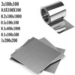 304 Stainless Steel Skin Thin Steel Plate Stainless Steel Foil 0.01-3MM Thin Plate Sheet Foil/Stainless Steel Foil