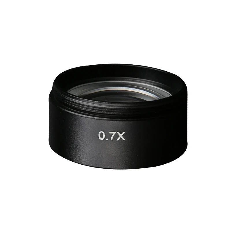 0.3X 0.5X 0.7X 0.75X 1X 1.5X 2.0X Auxiliary Objective Lens for Zoom Stereo Microscope Thread 48mm for trinocular Microscope