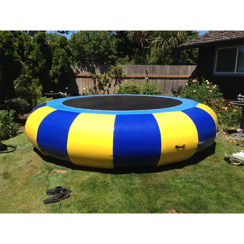 Inflatable Trampoline Water Sports Game Inflatable Bounce Equipment Water Trampoline For Kids Fun Play