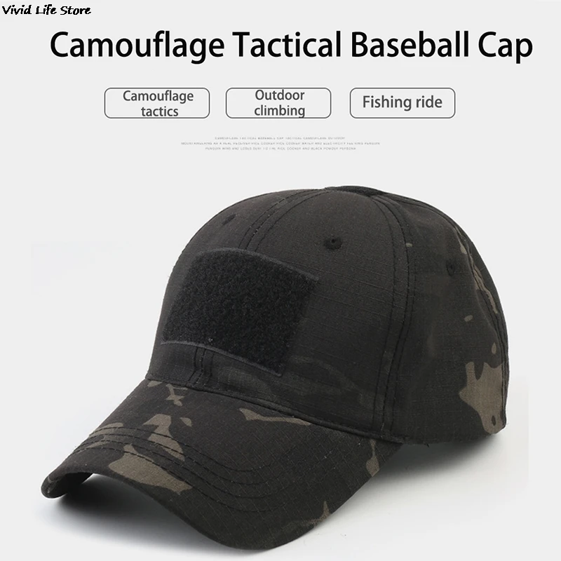 Military Baseball Caps Camouflage Taktische Armee Soldat Kampf Paintball Einstellbare Sommer Hysterese Sun Hüte Männer Frauen