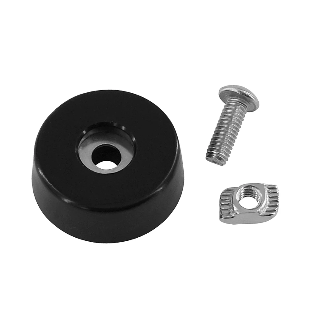 4PCS Antivibration Feet Kit For Corexy I3 3D Printer Anti-vibration Rubber Landing Mat Feet For 2020 Aluminum Profile