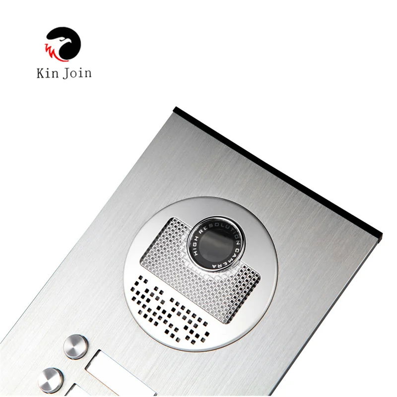 3 Knoppen Appartementen Video Intercom Multi Appartement Gebouw Video Deurbel Met Rfid Keyfob