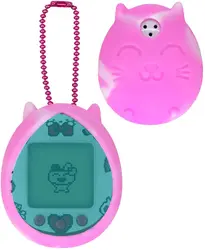 Pokrywa silikonowa skóra ochronna pokrowiec na Tamagotchi Kitty pasuje również do urządzenia pac-man z kolorowym pierścieniem