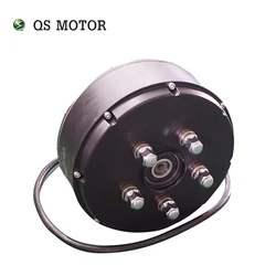 QS Motor E-Car Motor 3000W 205 50H V3 tipo BLDC Brushless Hub Motor motore del mozzo ad albero singolo per auto elettrica E Golf Car/ATV Car