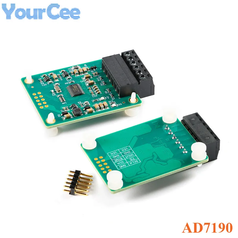 AD7190 24Bit Pressure High Precision Strain Bridge ADC Strain Acquisition Board Module