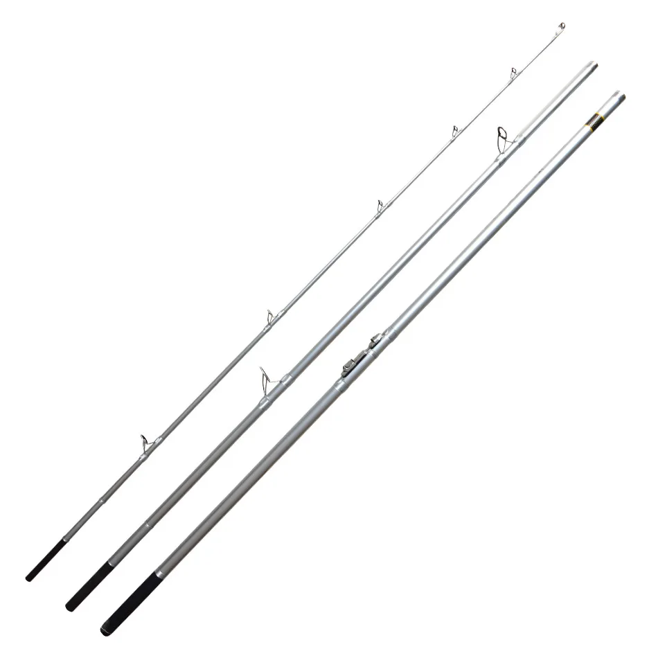 

4.2 M Carbon Surf Casting Rod 3-section Long Shot distance throwing rod Hollow Tip Beach Long Shot KW Guide Rings CW100-250g