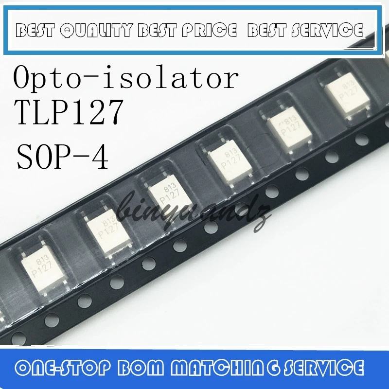 20 قطعة-100 قطعة TLP127 SOP-4 عازل البصريات مصلحة الارصاد الجوية الأصلي في الأوراق المالية