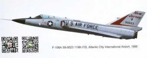 Meng Model 1/72 DS-006 Convair F-106A Delta Dart Interceptor