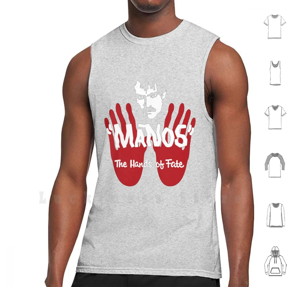 The Hands Of Fate Tank Tops Vest 100% Cotton Mst3k Manos The Hands Of Fate Torgo Pop Culture Cult Classic Cult Movie Cult