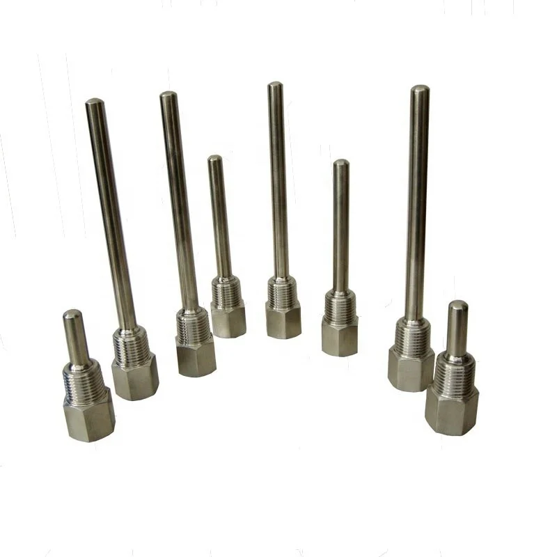 เครื่องวัดอุณหภูมิแบบ Bimetal ปลอก Thermowell SS304