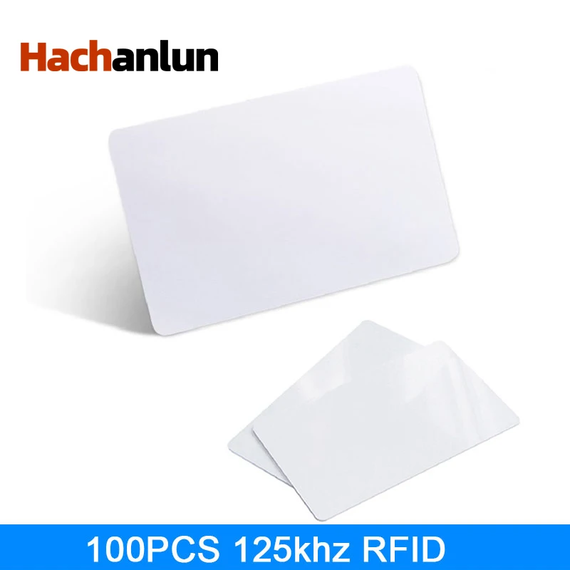 

100PCS 125khz RFID Card EM4305 T5577 Rewritable Card Copiable Clone Proximity Writable Duplicator Copy Card