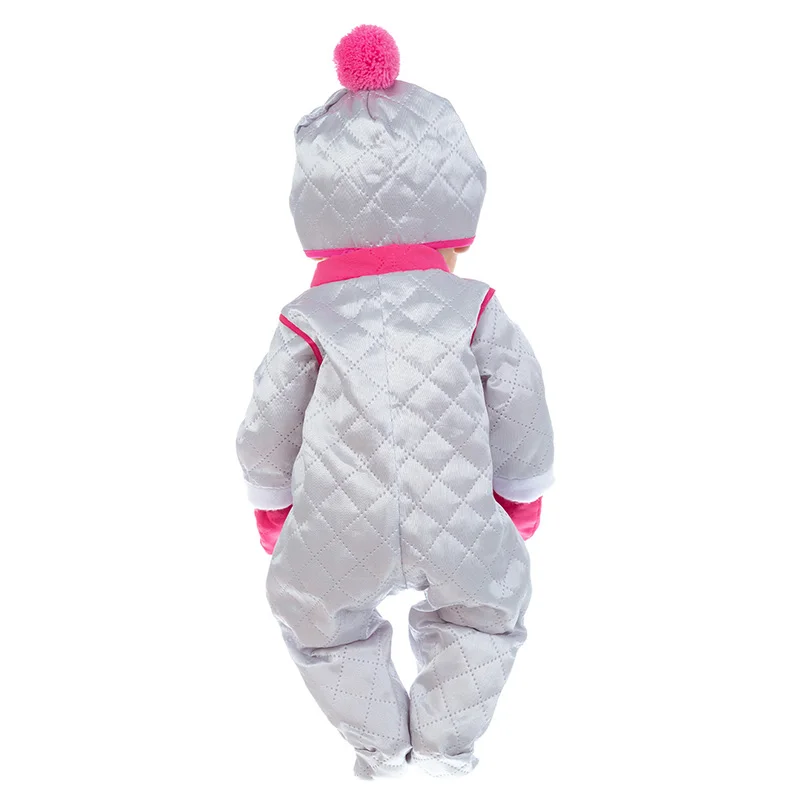 Ropa de invierno para muñeca recién nacida, accesorios de moda para muñeca reborn de 18 pulgadas/43cm, novedad de 2023