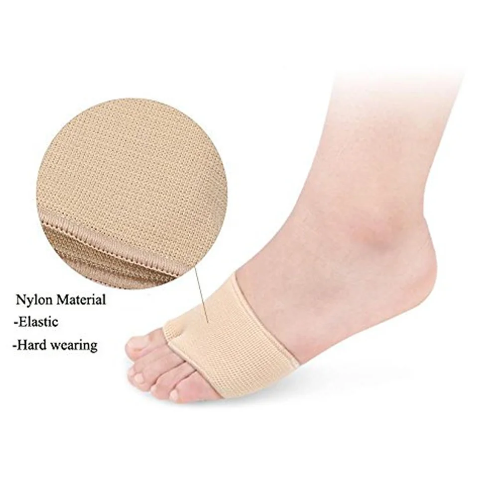 1Pair Soft Metatarsal Pad Metatarsal Sleeve for Forefoot Pain-Metatarsalgia, Morton's Neuroma, Plantar Warts, Corns Sesamoiditis