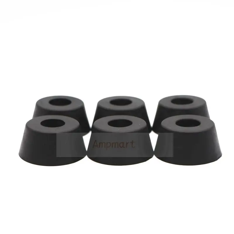 4pc black rubber anti-skid foot pad table and chair furniture foot pad floor protection pad  43mmX19mm