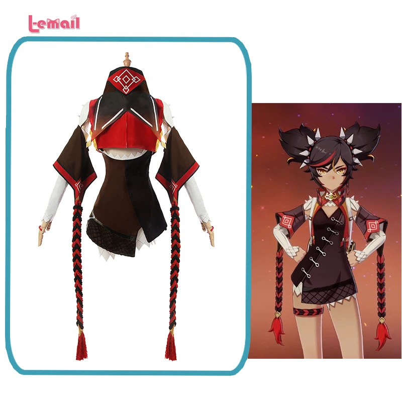 2021 Hot THE Hot Game Anime cos Xinyan Game costume cosplay costume girl c suit full rock suit for female