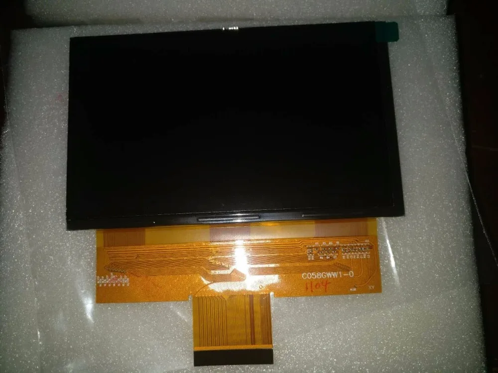 5.8 inch LCD screen C058GWW1-0 C058GWW1 For CL720 CL720D CL760 Projection instrument