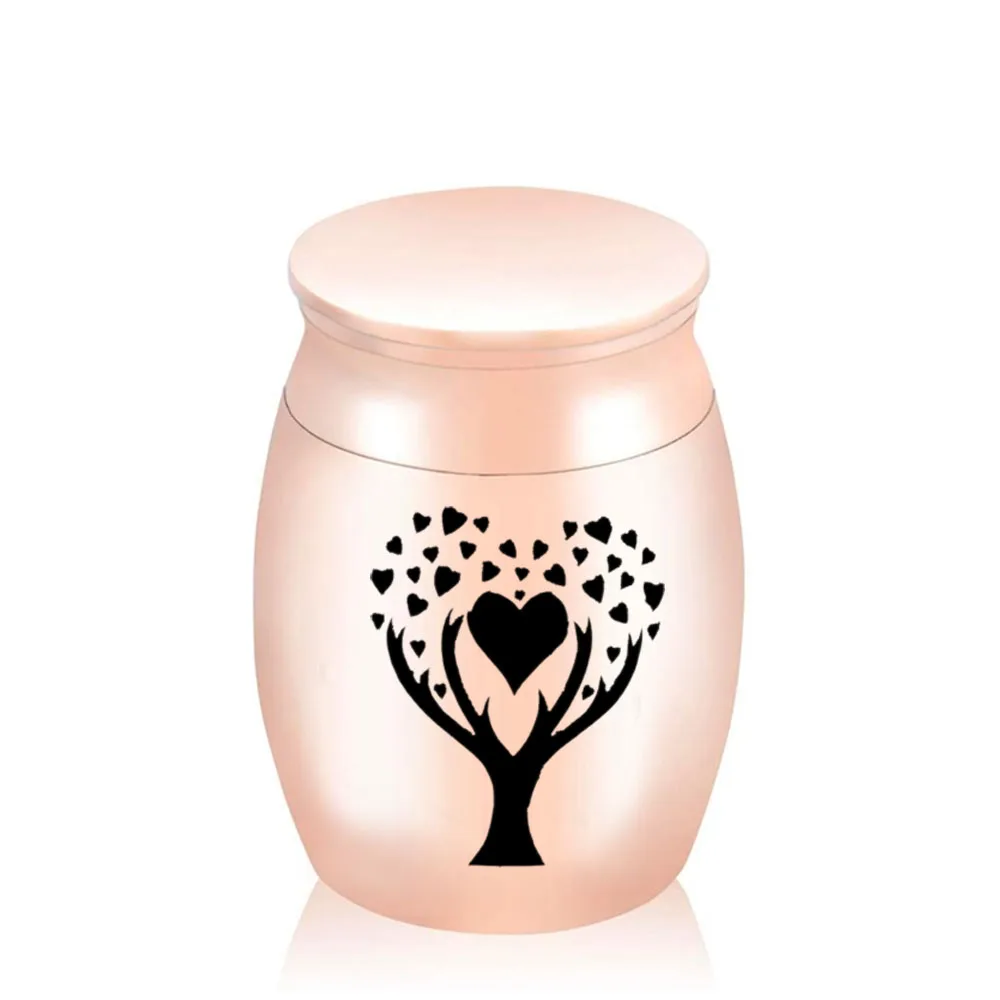 Loving Tree of Life Human Funeral Cremation Urns, Ashes Keepsake, Memorial Mini Urn for Ashes for Human Pet Cat Dog Mouse Rabbit