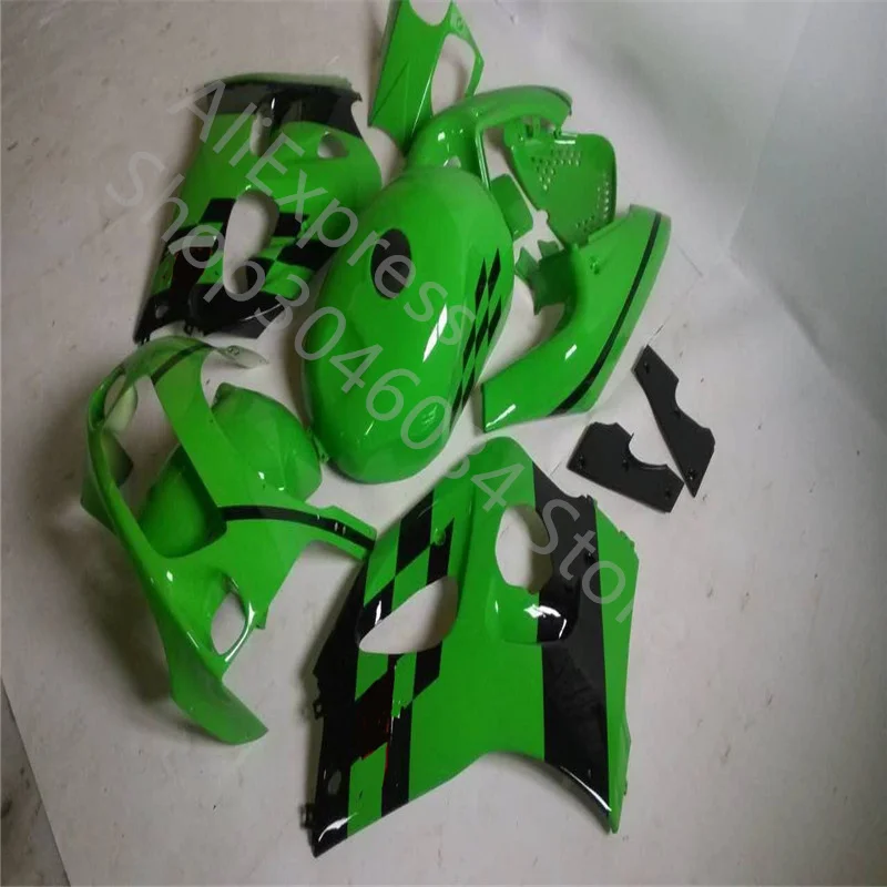 

High quality fairings kit for SUZUKI GSXR750 GSXR 600 1996-2000 green black fairing kits GSXR600 750 96-00