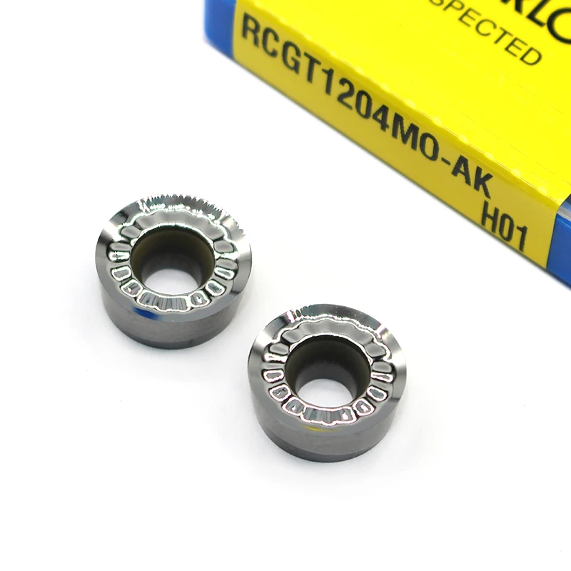 RCGT0803 RCGT10T3 RCGT1204 MO AK H01 Aluminum Cutter Blade High Quality Insert Internal Turning Tool RCGT CNC Tools