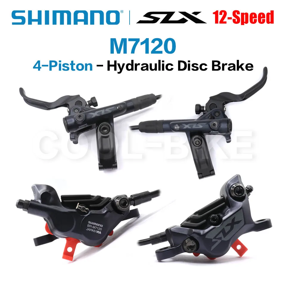 シマノ SLX M7100 2ピストン M7120 4ピストン 油圧ディスクブレーキ