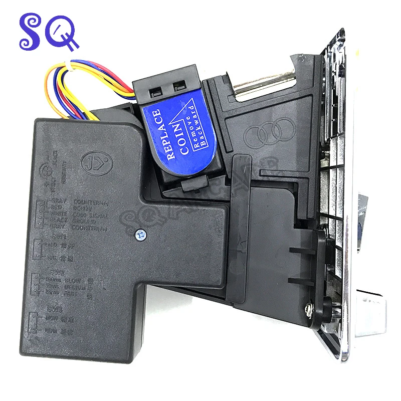 1pcs Coin Accepter JY-100F CPU Multi Coin Acceptors Comparison Coin Selector Side Coin Machine Selector