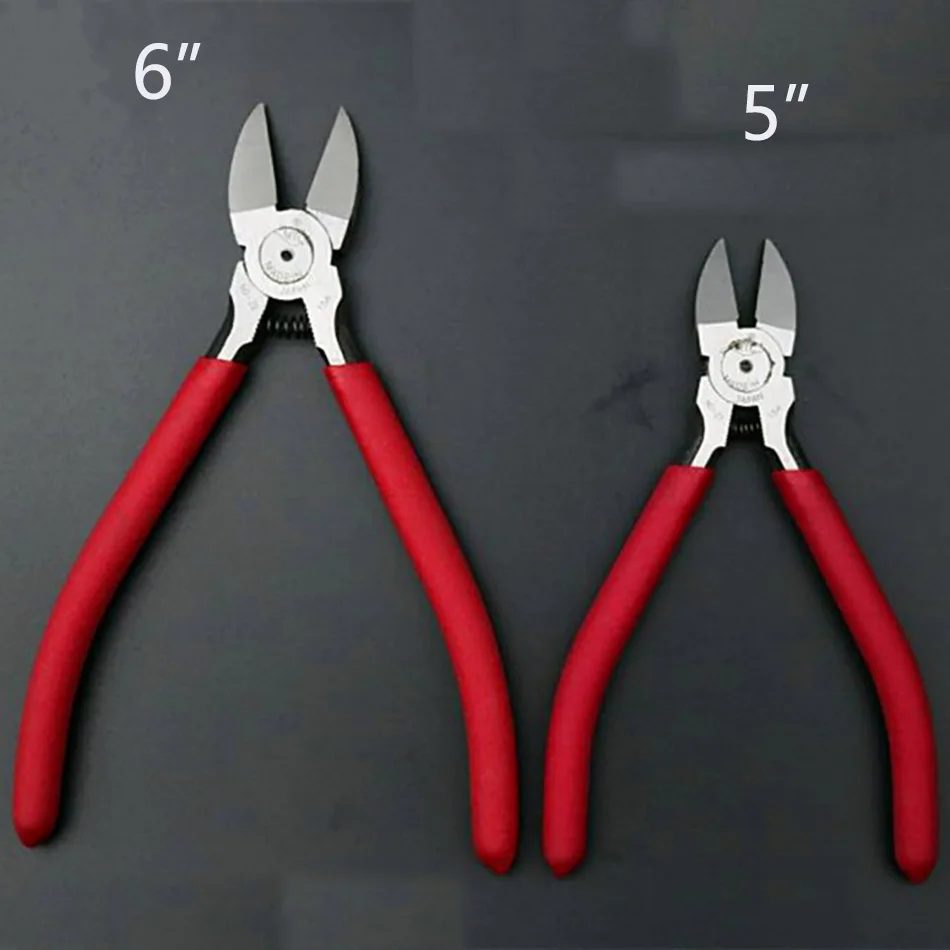 Mini Alicador De Corte Diagonal, Cortador De Fio, Ferramentas Manuais para Cabo, Borracha De Água, 5 em, 6 em