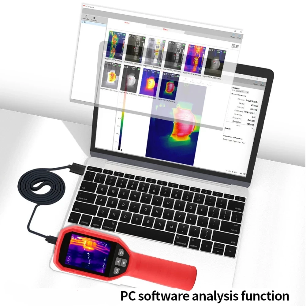 UNI-T UTi120S Infrared Thermal Imager Resolution 120 x 90 Handheld Temperature Thermal Camera PCB Circuit Industrial Testing