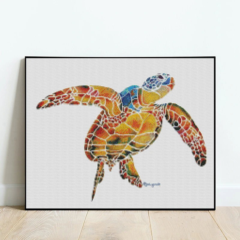 Diamond Painting Kit Paint Cartoon Animals Dog Bulldog Pig Flamingo Hedgehog Sea turtle embroidery mosaic Cross stitch Sale Art