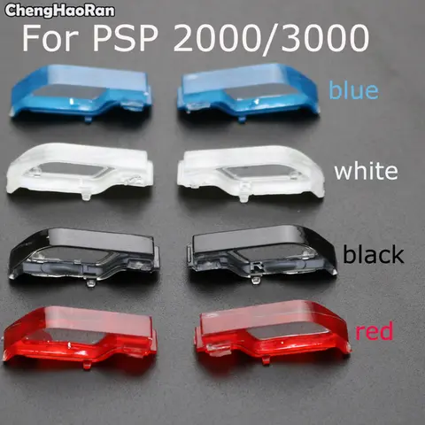 ChengHaoRan 1 pair of LR key for PSP 3000 2000 right elevator trigger button clear button for PSP2000 PSP3000 button 4 colors