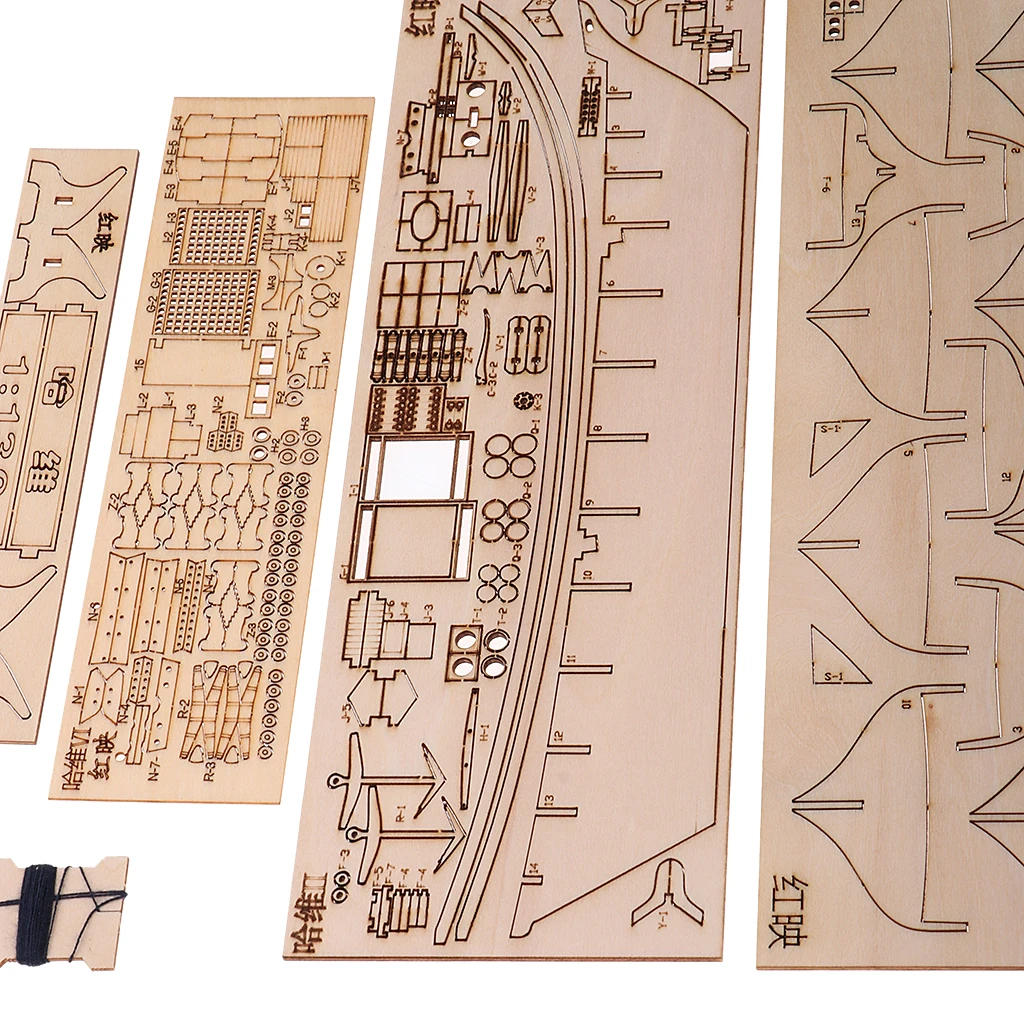 Kit modello in legno ip66 1847 15 "barca a vela per la decorazione dell'ufficio della casa di casa