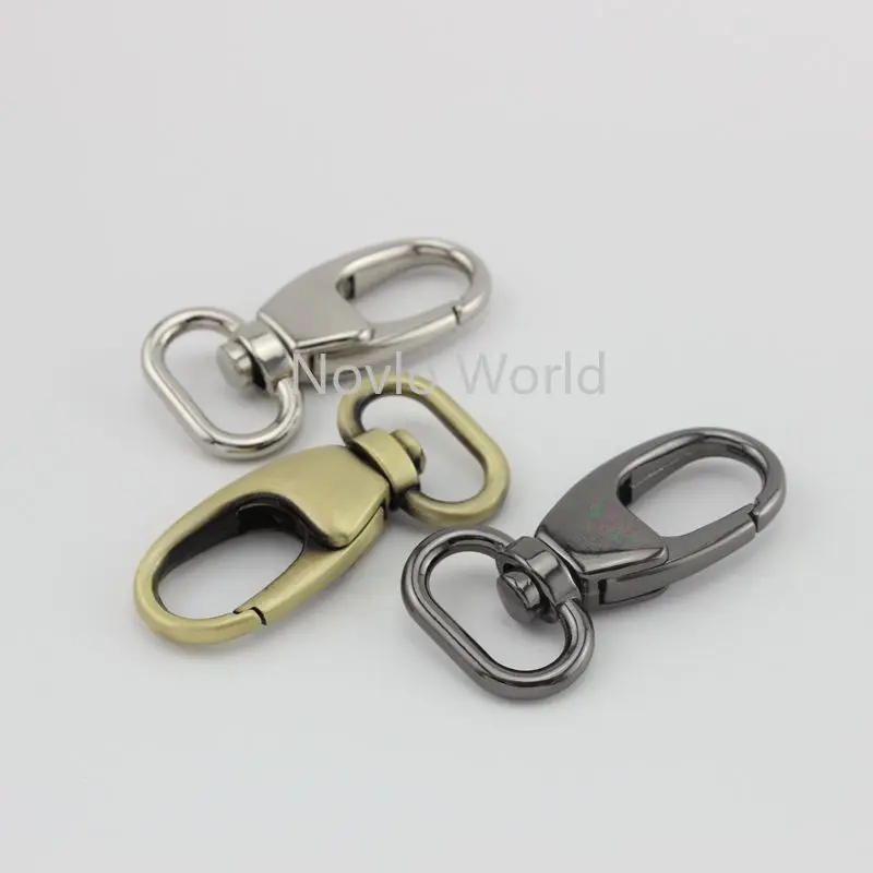 Nolvo Wereld 5-20-100pcs 53*20 Mm 3/4 "Metalen Band Gesp Voor Tassen, halsband Strap Dikke Sluiting Swivel Snap Hook