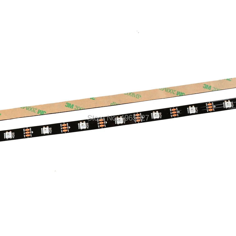 1M 30LEDs/m WS2812B LED Pixel Strip 5050 SMD RGB Addressable Flexible Tape Light Lamp 5V WS2811 White/Black PCB IP20/IP65/IP67